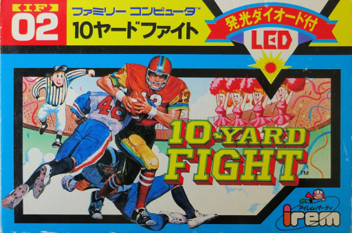 10-Yard Fight (Japan) (Rev 1) box art